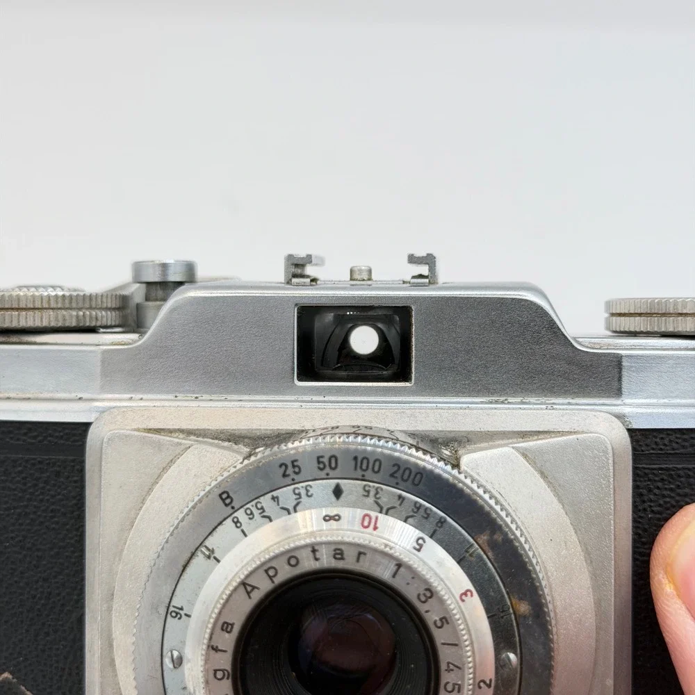 Vintage Agfa Silette Pronto 35mm Film Camera Agfa Apotar 45mm f3.5 Lens Germany